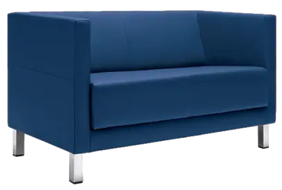 VELA - 2H, křeslo, látka VX EV 10 - látka tmavě modrá